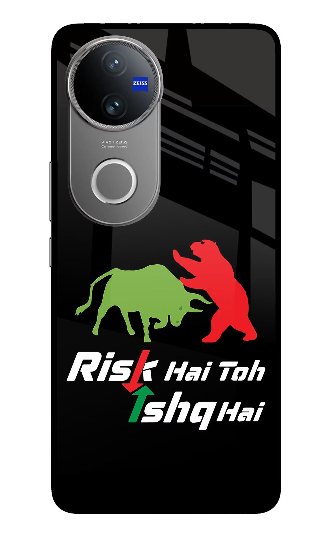 Risk Hai Toh Ishq Hai Vivo V50 5G Glass Case