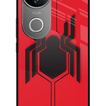 Spider Vivo V50 5G Glass Case Back Cover by Casekaro