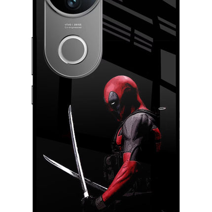 Deadpool Vivo V50 5G Glass Case