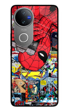 Spider Man Vivo V50 5G Glass Case