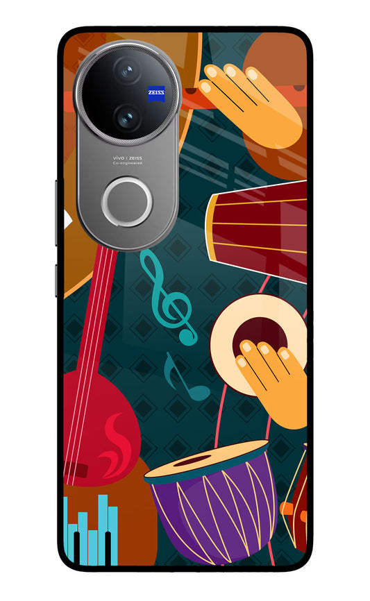 Music Instrument Vivo V50 5G Glass Case