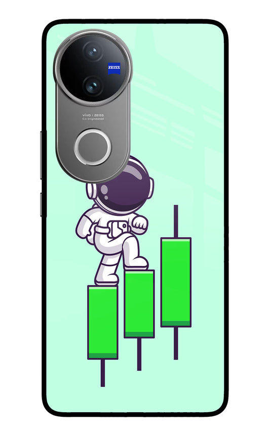 Astronaut Trader Vivo V50 5G Glass Case