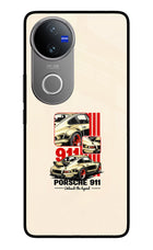 Classic Porsche 911 Vivo V50 5G Glass Case