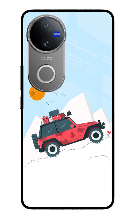 Mountain Trail Beast Vivo V50 5G Glass Case