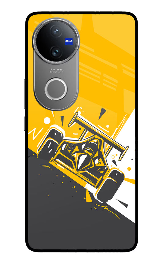 Track King Vivo V50 5G Glass Case