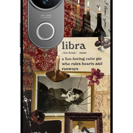 Libra Zodiac Vivo V50 5G Glass Case