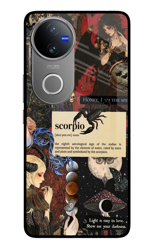 Scorpio Zodiac Vivo V50 5G Glass Case