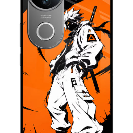 Street Samurai  Vivo V50 5G Glass Case