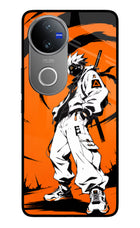 Street Samurai  Vivo V50 5G Glass Case
