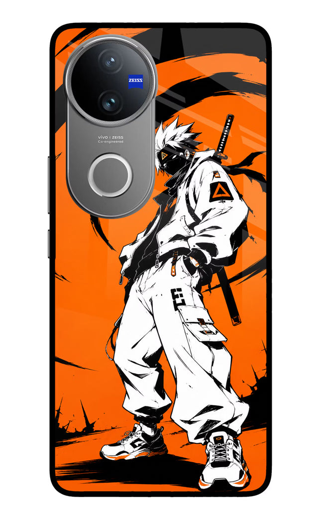 Street Samurai  Vivo V50 5G Glass Case