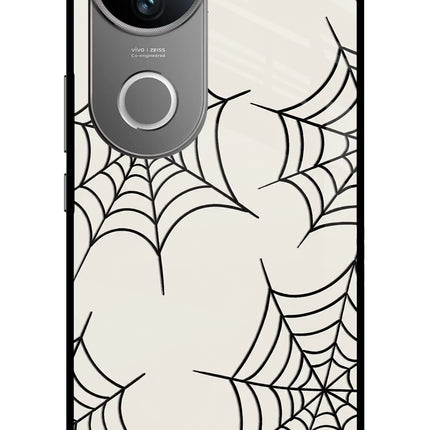 Spider Web Vivo V50 5G Glass Case