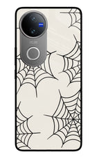 Spider Web Vivo V50 5G Glass Case