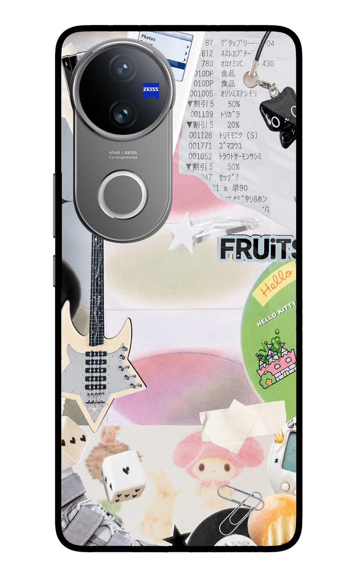 Softcore case Vivo V50 5G Glass Case