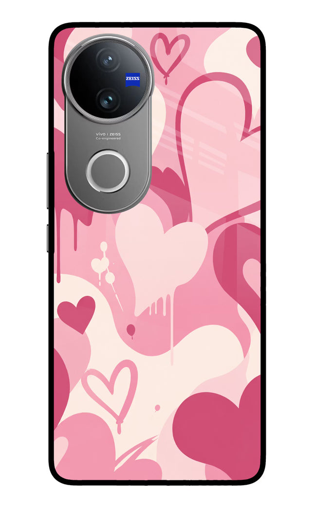 Hearty case Vivo V50 5G Glass Case