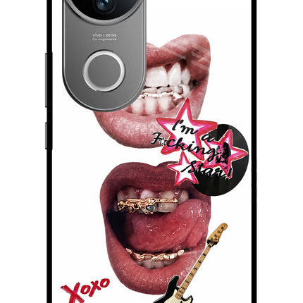 Rockstar Vivo V50 5G Glass Case