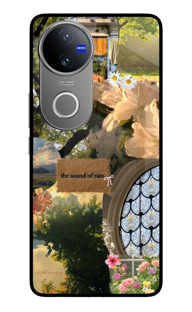 Rain Vivo V50 5G Glass Case
