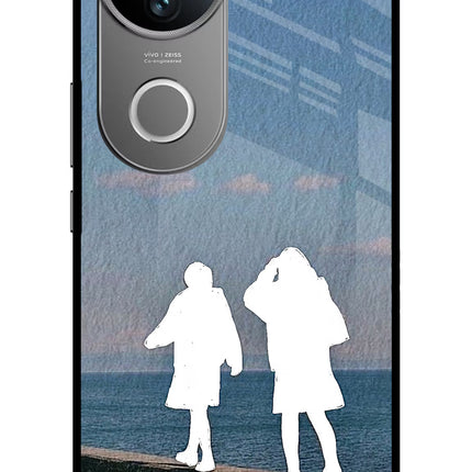 Coastal Dream Vivo V50 5G Glass Case