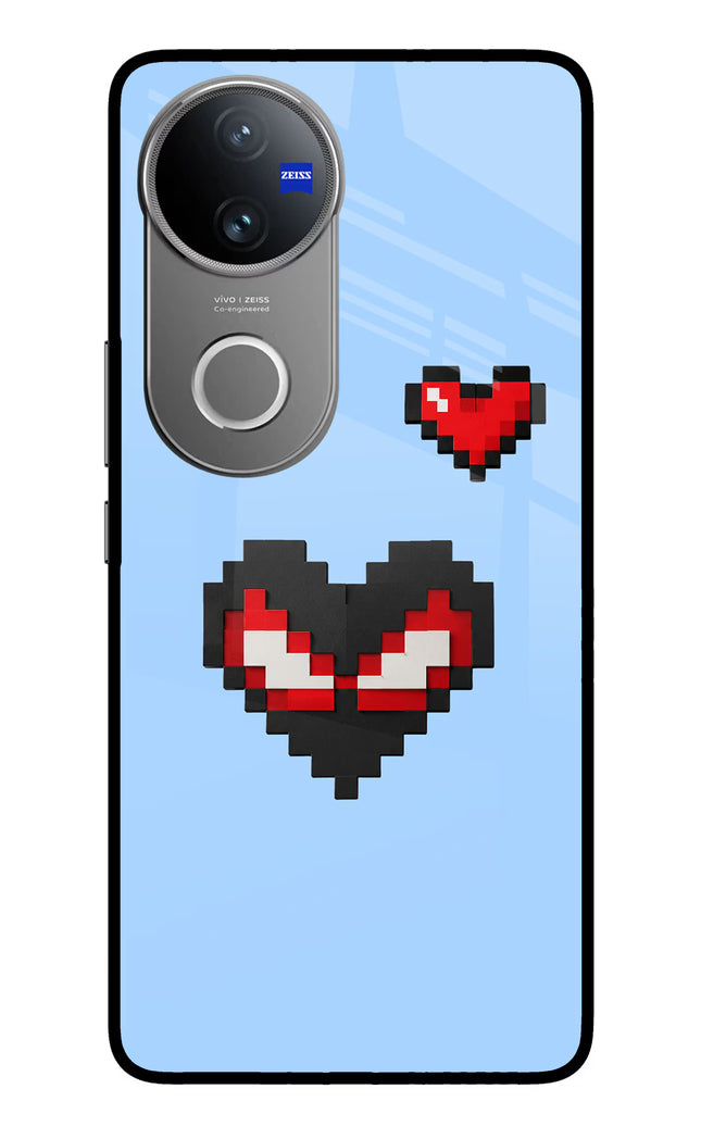 Peter Heart Vivo V50 5G Glass Case