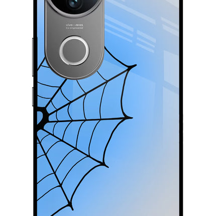Blue Web Vivo V50 5G Glass Case