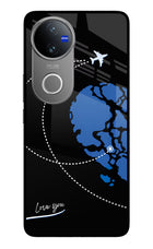 Love Orbit Vivo V50 5G Glass Case