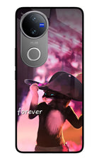 Forever Cat Vivo V50 5G Glass Case