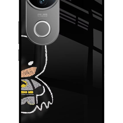Bat Kitty Vivo V50 5G Glass Case