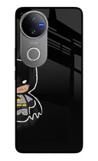 Bat Kitty Vivo V50 5G Glass Case