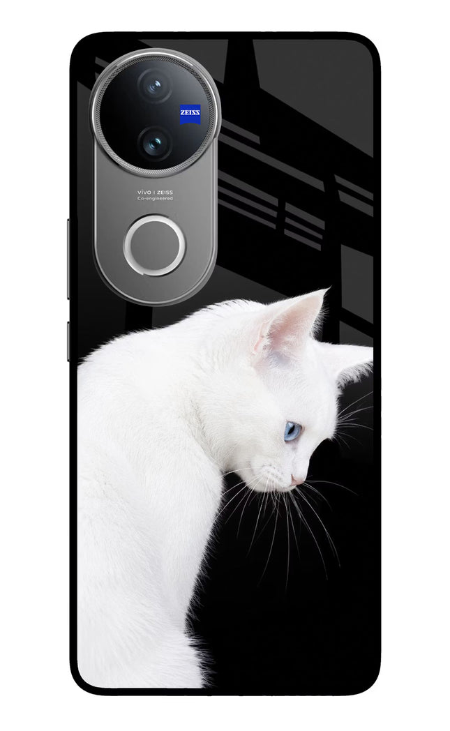 Snow Gaze Vivo V50 5G Glass Case