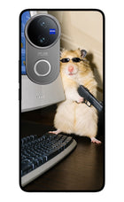 Hacker Hamster Vivo V50 5G Glass Case
