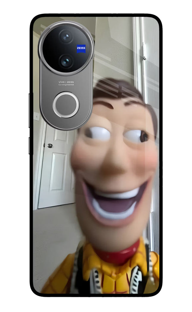 Side Eye Woody Vivo V50 5G Glass Case