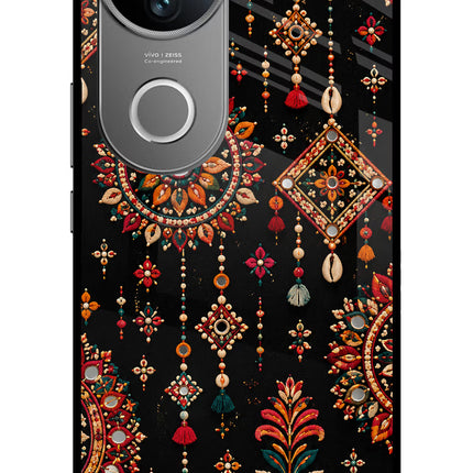 Boho Noir Vivo V50 5G Glass Case