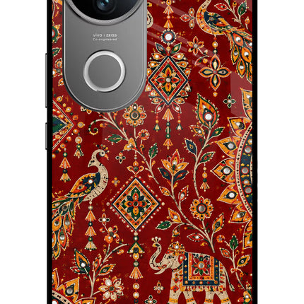 Laal Riwaaz Vivo V50 5G Glass Case