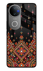 Noir Mehfil Vivo V50 5G Glass Case