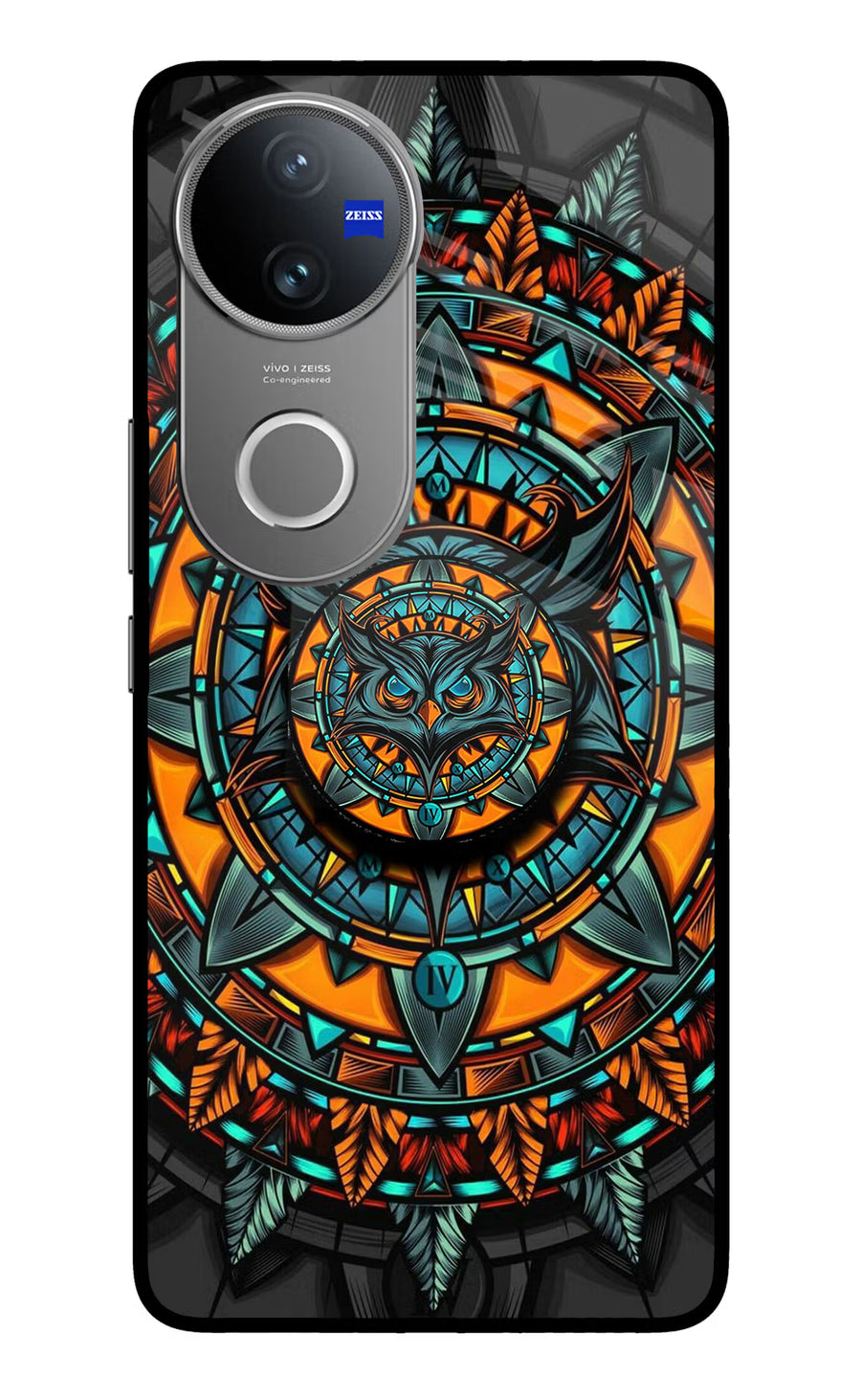 Angry Owl Vivo V50 5G Pop Case, Metal case