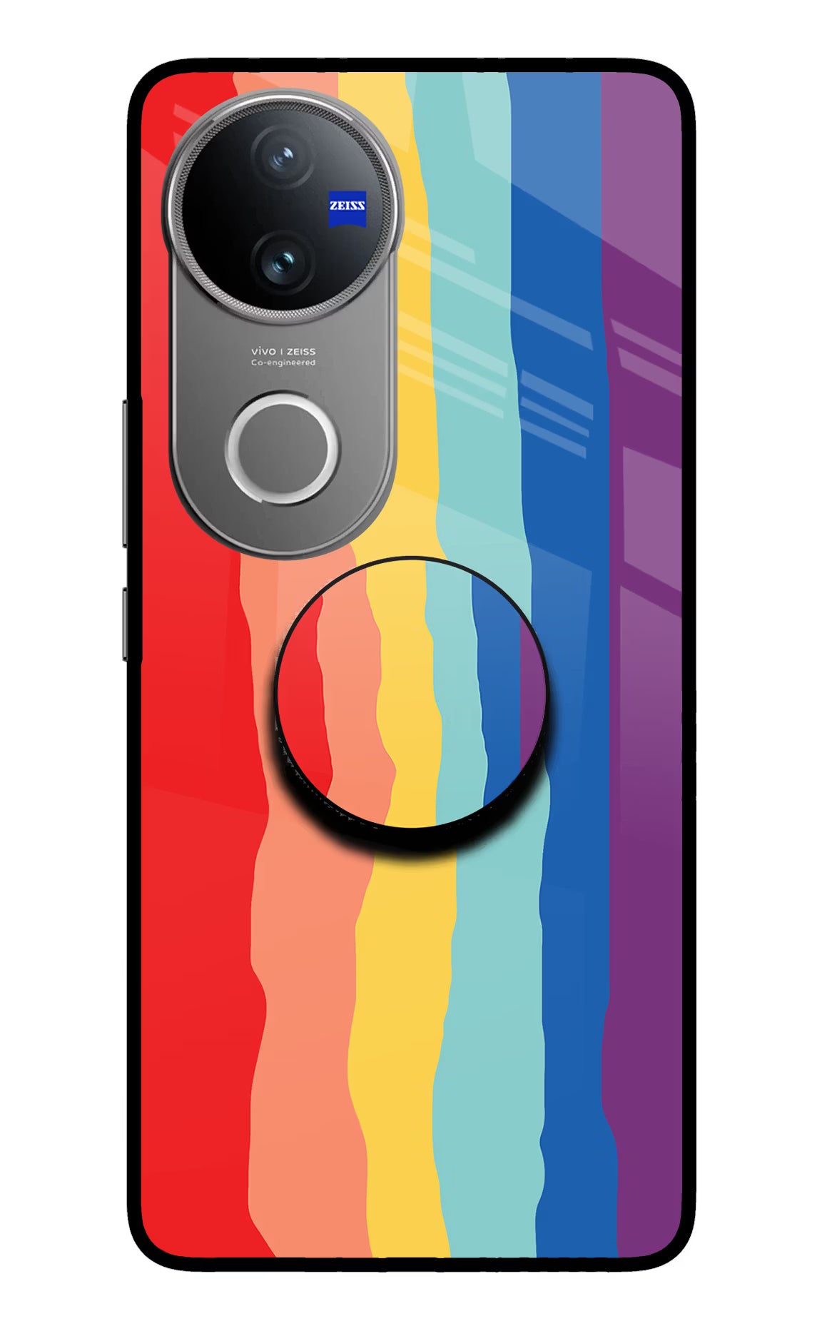 Rainbow Vivo V50 5G Pop Case by Casekaro