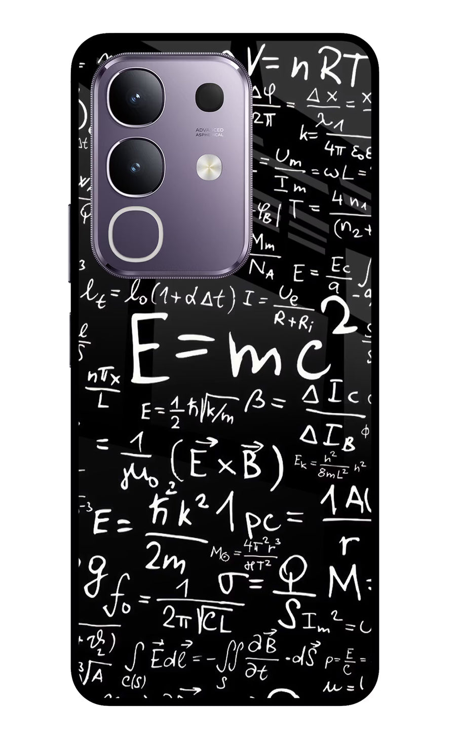 Physics Formula Vivo T4x 5G Back Cover, Glass case