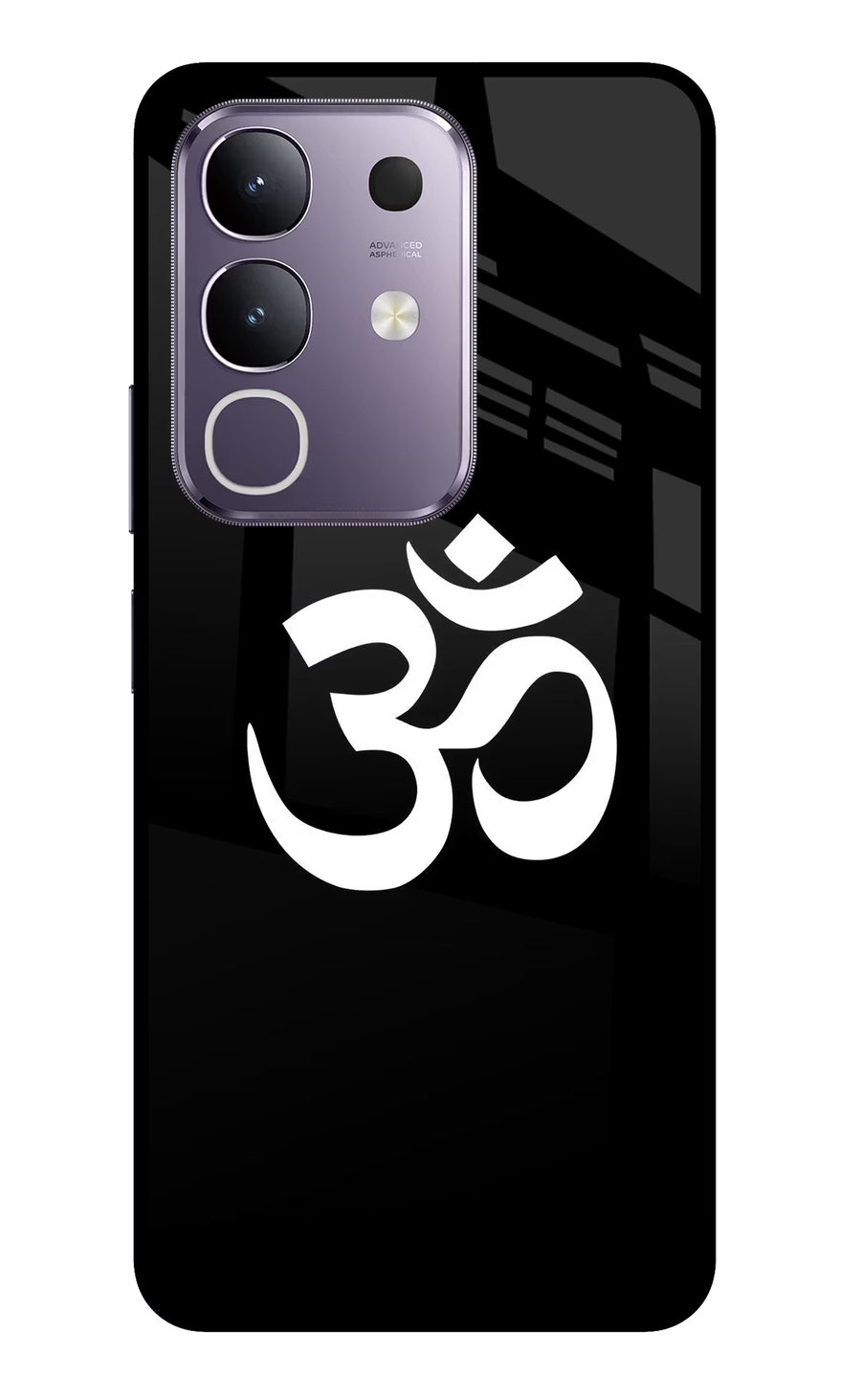 Om Vivo T4x 5G Back Cover, Glass case