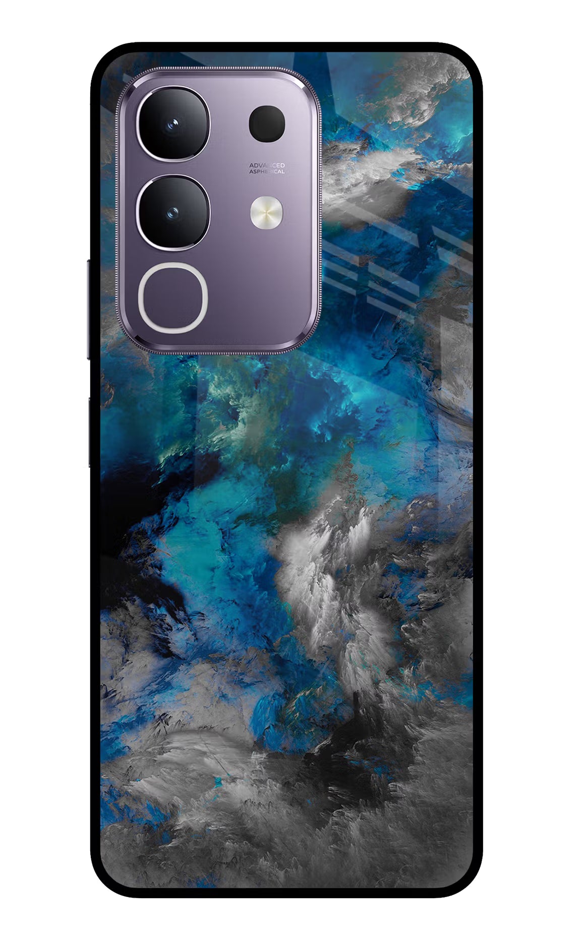 Artwork Vivo T4x 5G Glass Case Back Cover by Casekaro