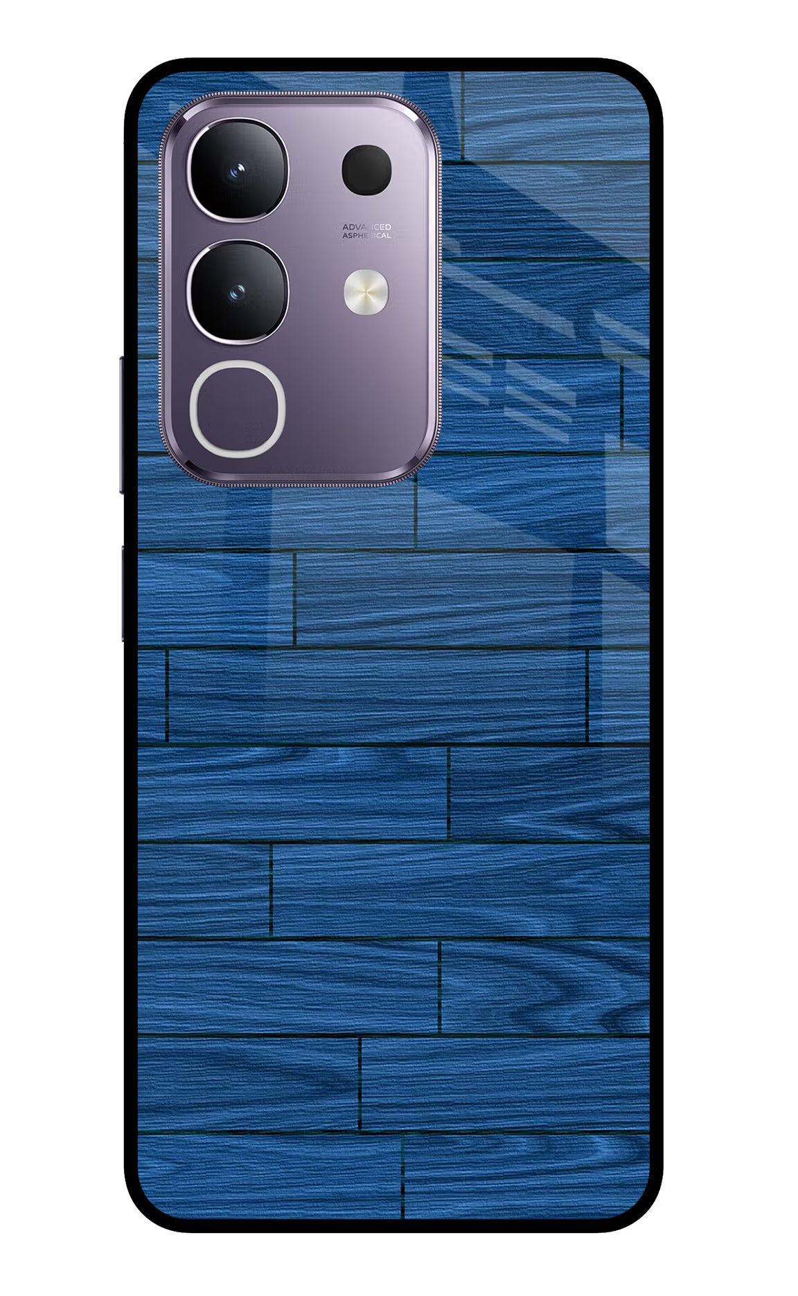 Wooden Texture Vivo T4x 5G Glass Case