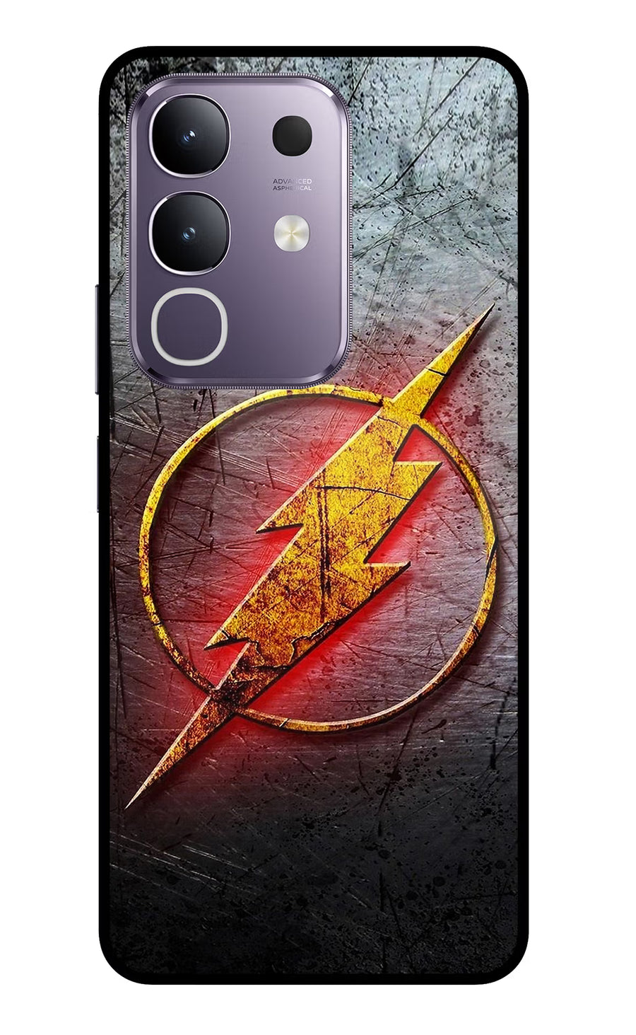 Flash Vivo T4x 5G Back Cover, Glass case
