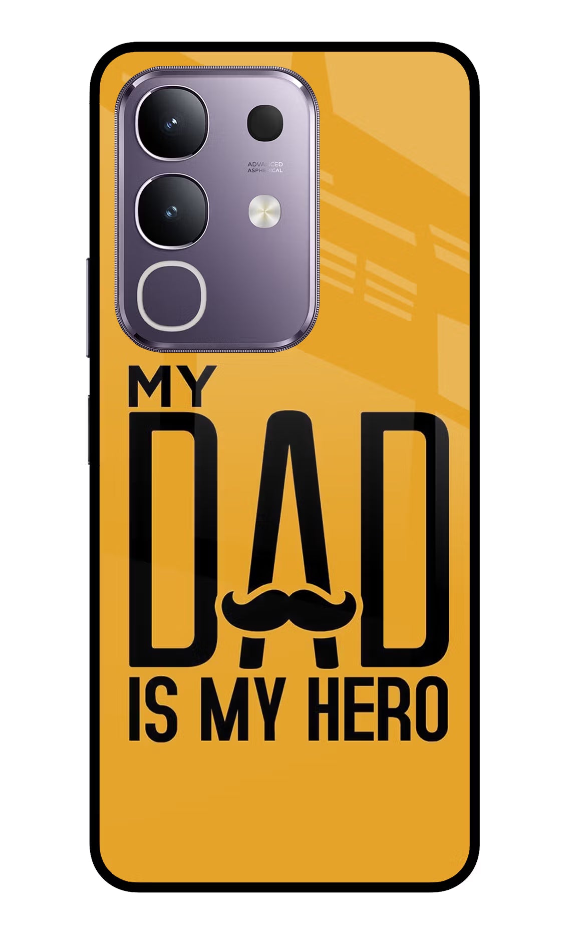 My Dad Is My Hero Vivo T4x 5G Glass Case