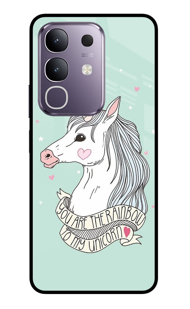 Unicorn Wallpaper Vivo T4x 5G Glass Case