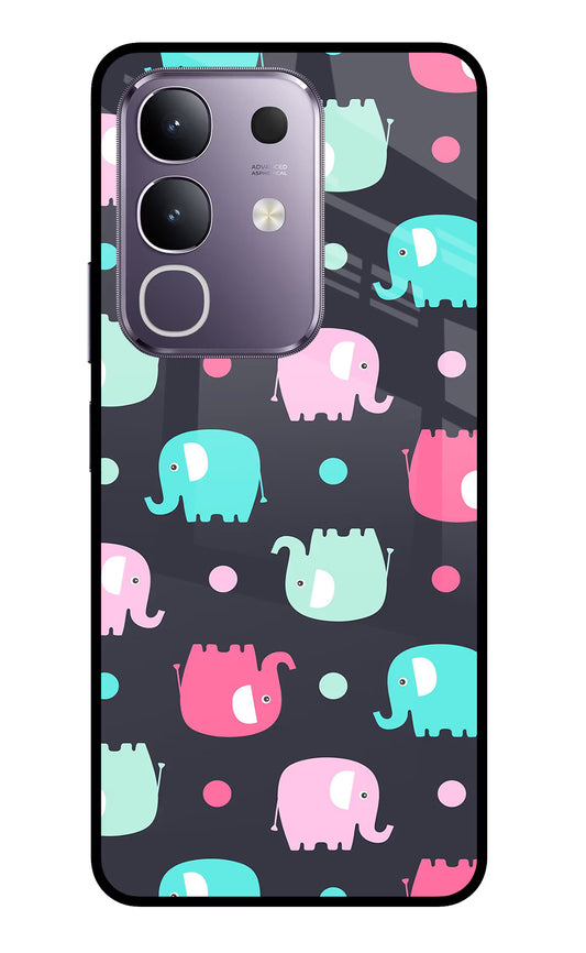 Elephants Vivo T4x 5G Glass Case
