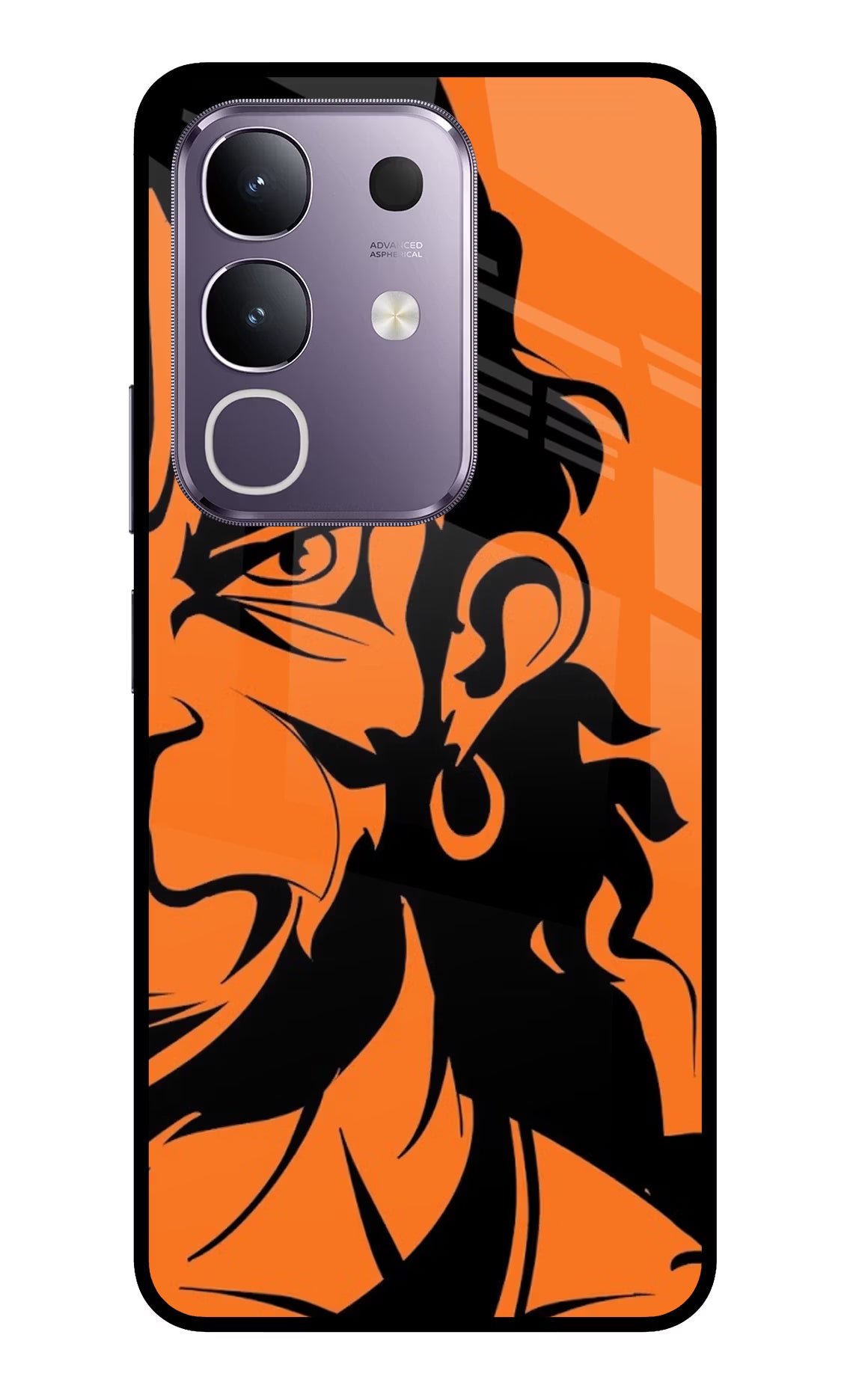 Hanuman Vivo T4x 5G Glass Case Back Cover by Casekaro