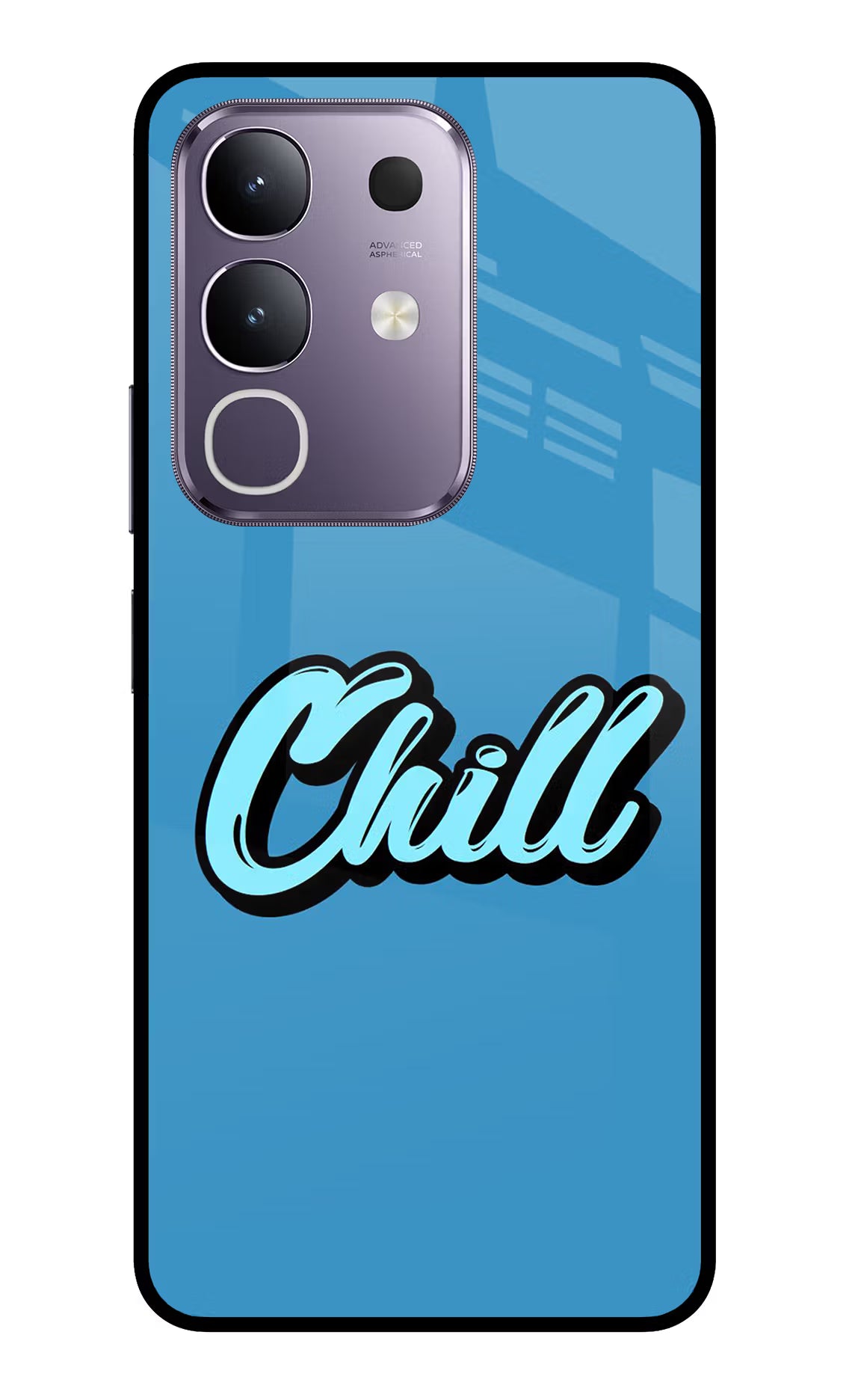 Chill Vivo T4x 5G Glass Case Back Cover by Casekaro
