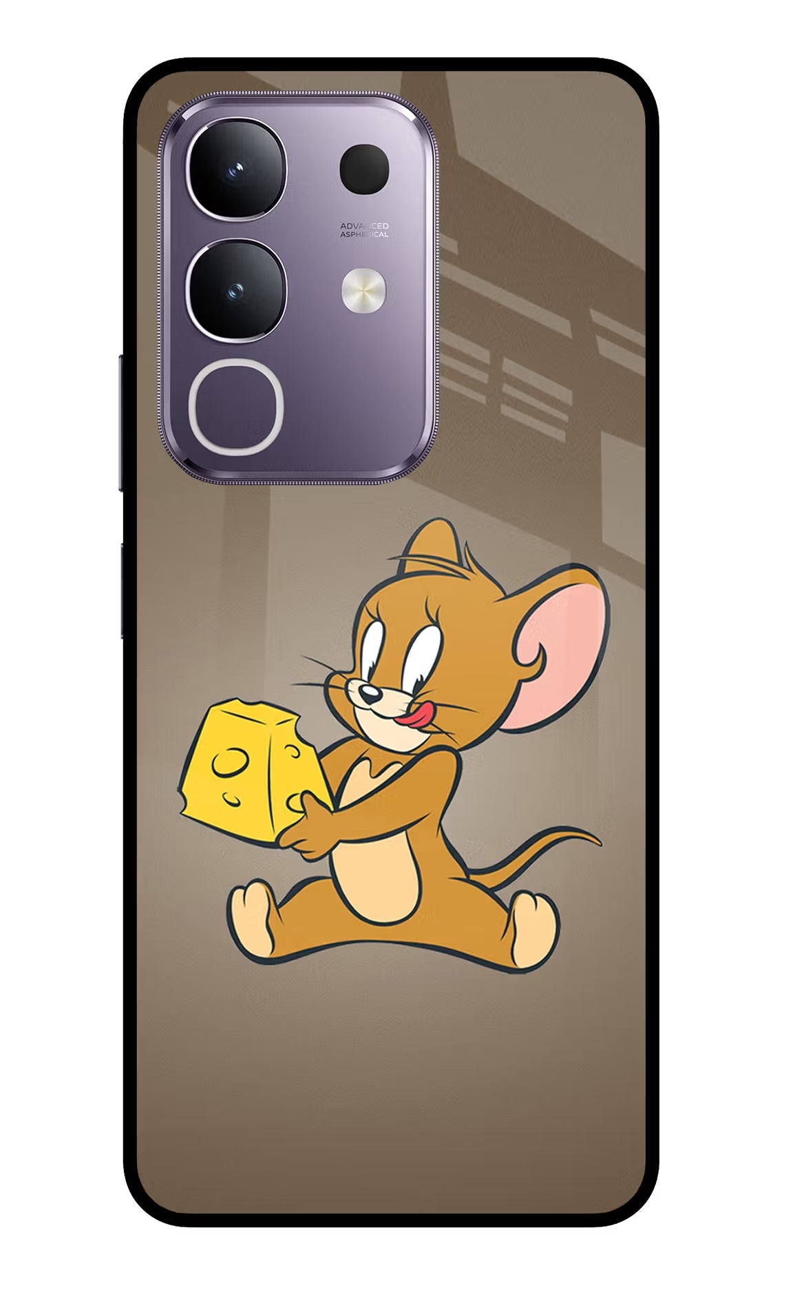 Jerry Vivo T4x 5G Glass Case Back Cover by Casekaro