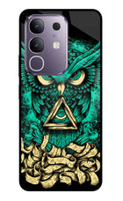Green Owl Vivo T4x 5G Glass Case