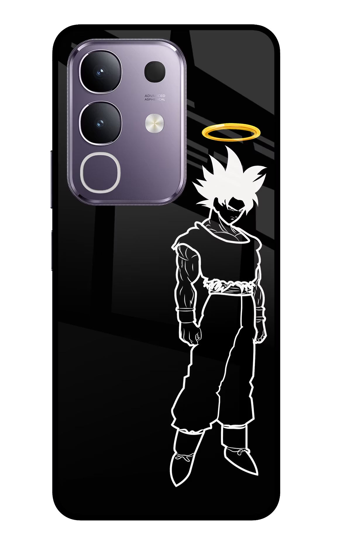 DBS Character Vivo T4x 5G Glass Case Back Cover by Casekaro