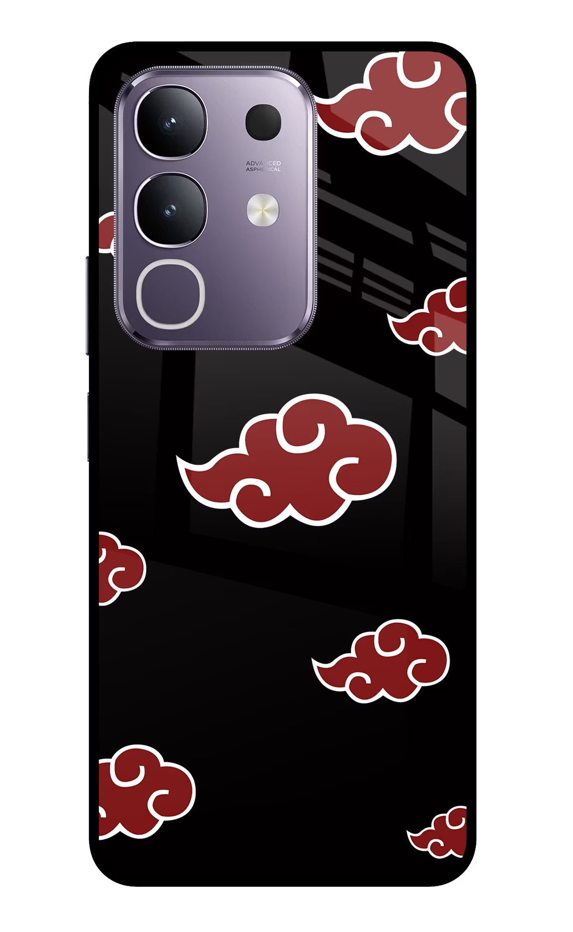 Akatsuki Vivo T4x 5G Glass Case Back Cover by Casekaro