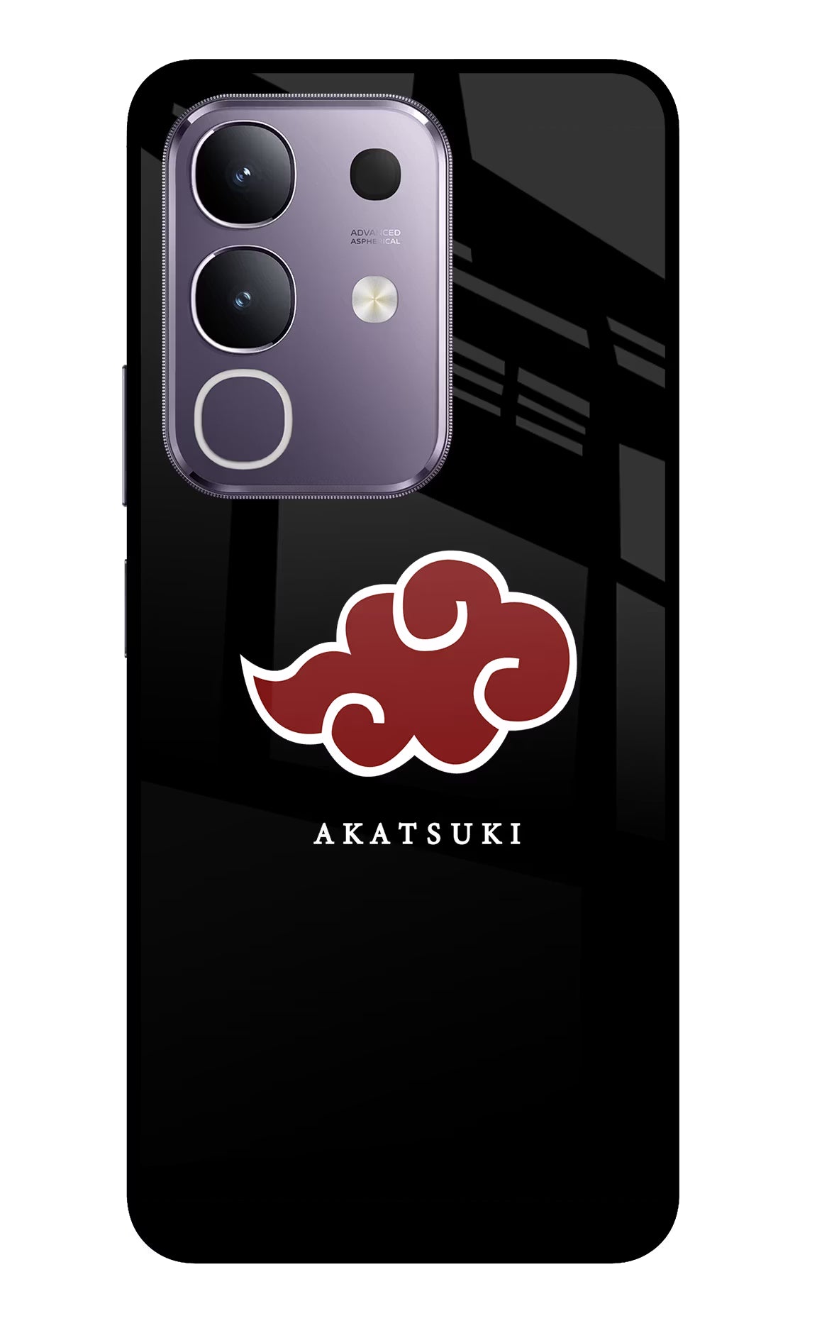Akatsuki Vivo T4x 5G Glass Case Back Cover by Casekaro